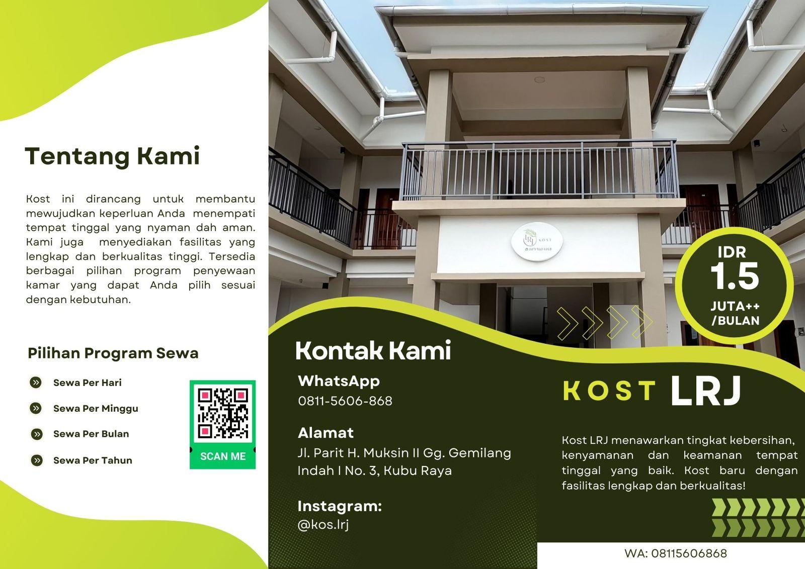 Kost LRJ brosur 1